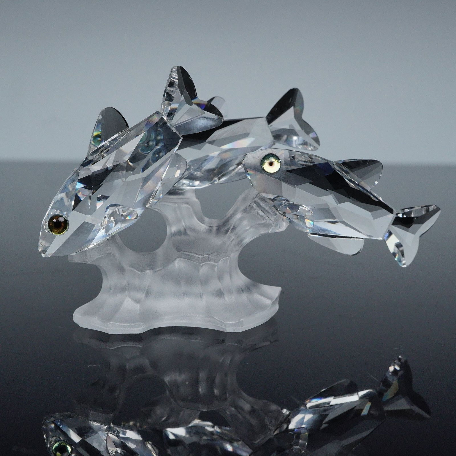 Swarovski Crystal Figurine, South Sea School of Fish (1 of 5)