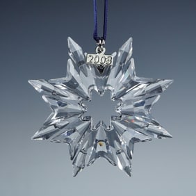 Swarovski 2003 Crystal Ornament