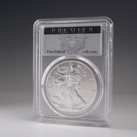 2019 American Silver Eagle Dollar Coin PCGS Graded MS 70