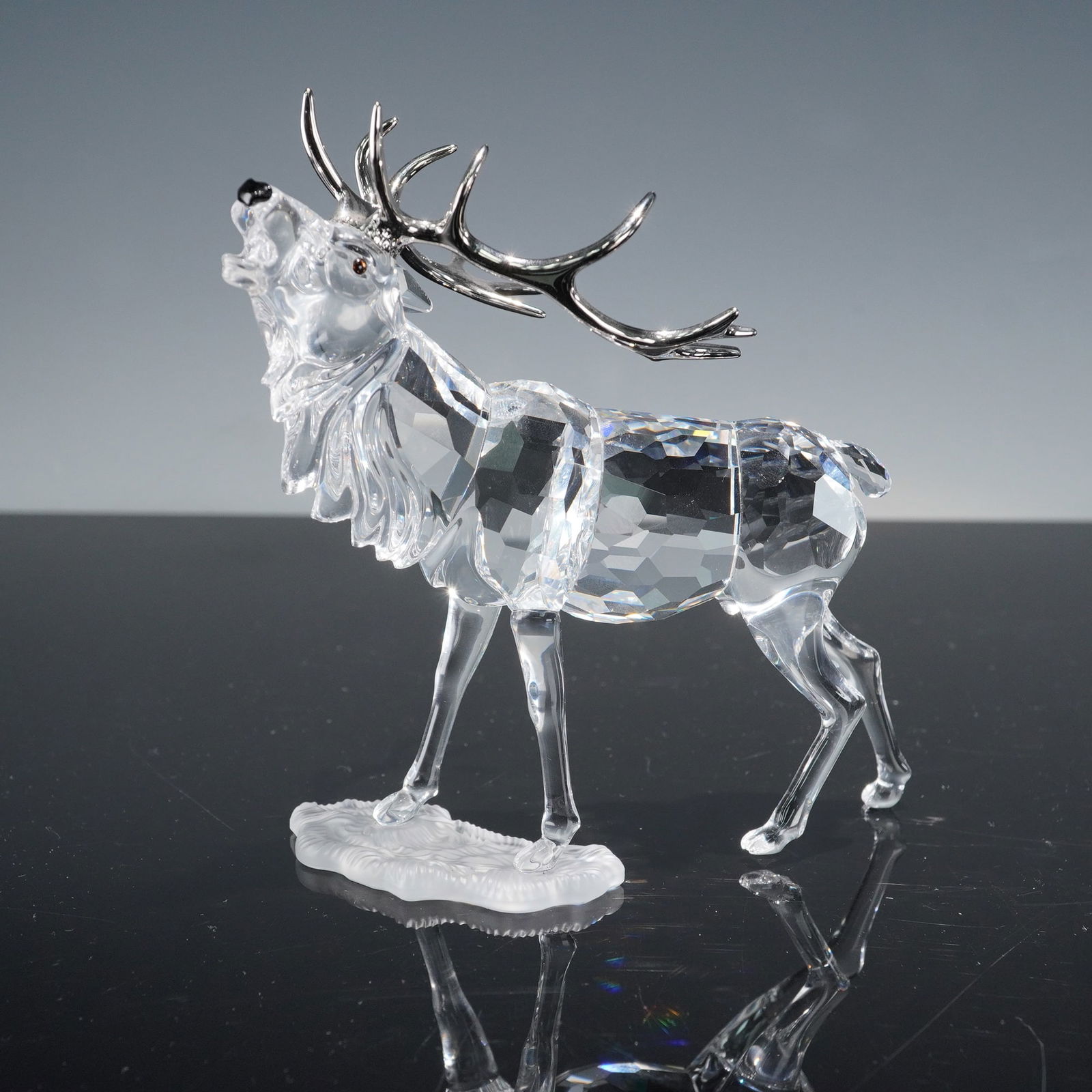 Swarovski Crystal Figurine, Stag (1 of 4)