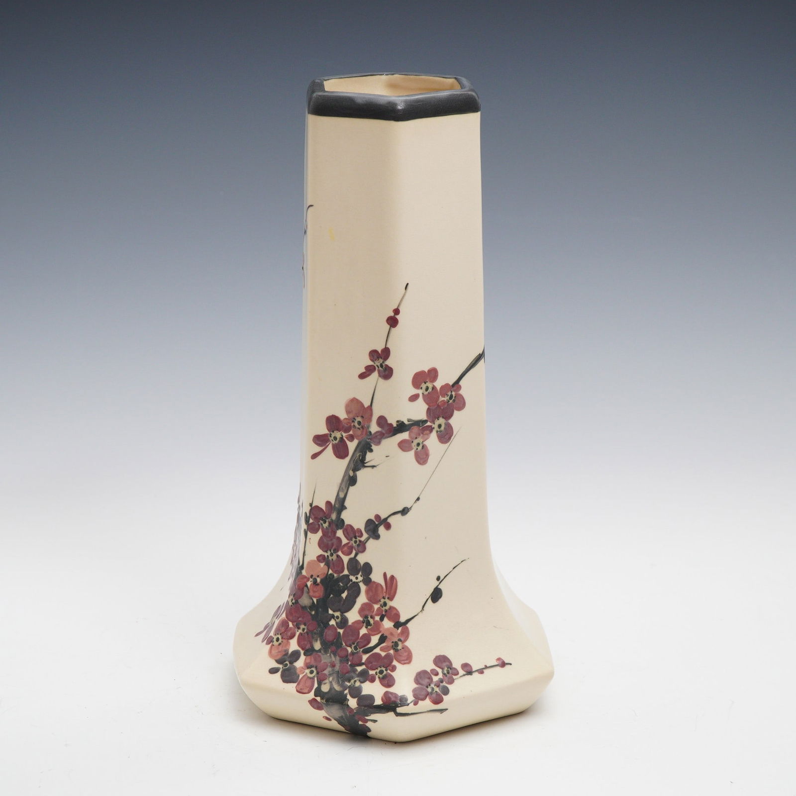 Weller Pottery Hudson Cherry Blossom Vase (1 of 4)