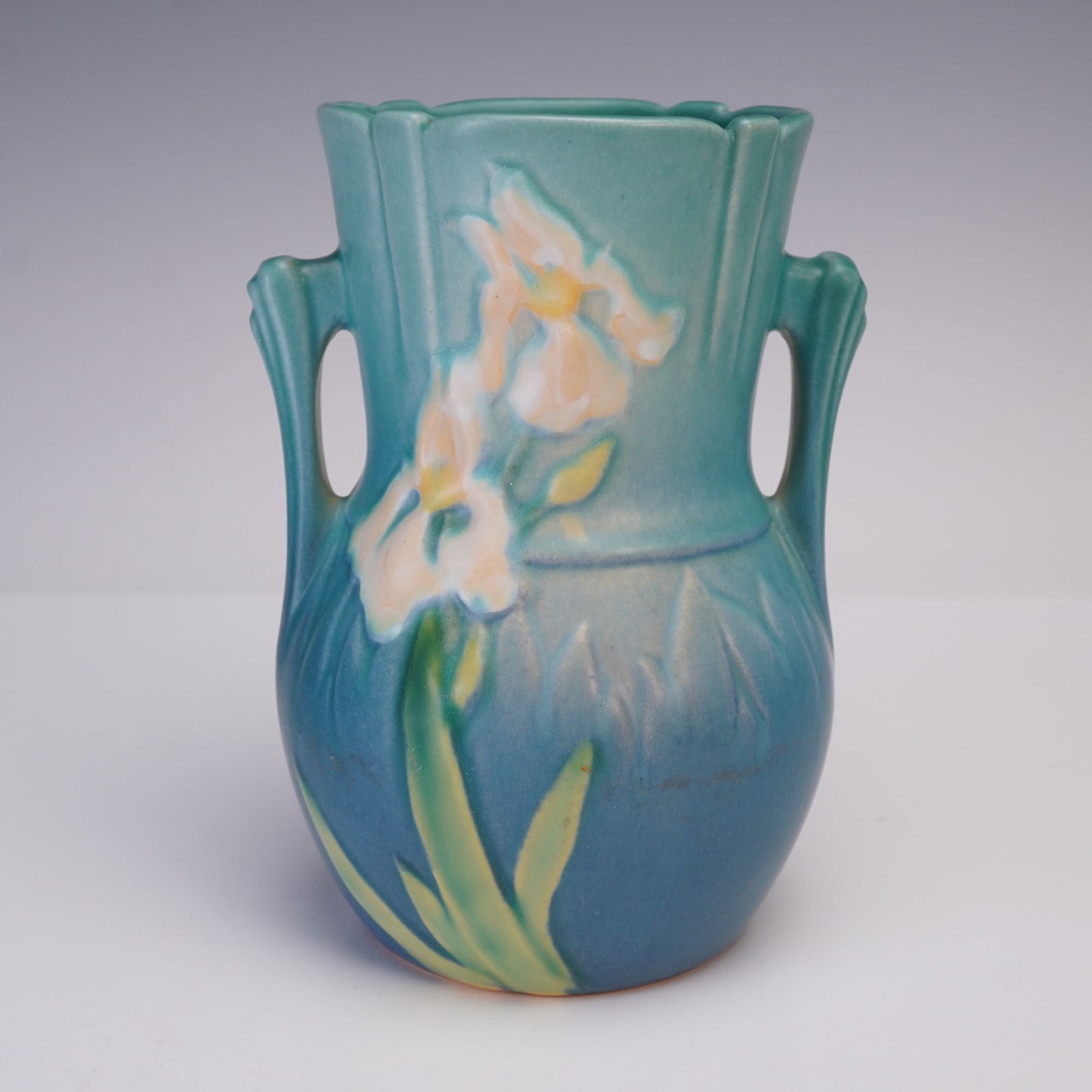 American Art Pottery Handled Vase (1 of 7)