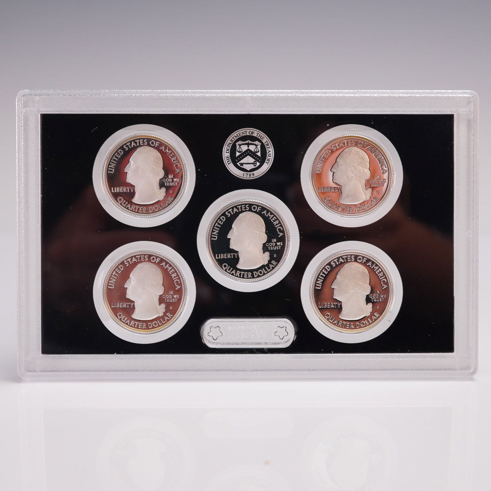 2019-S United States Mint American Quarters Proof Set (1 of 6)