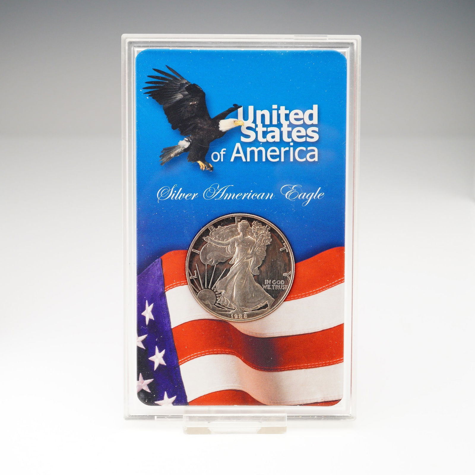 1988 U.S. Mint American Silver Eagle One Dollar Coin (1 of 5)