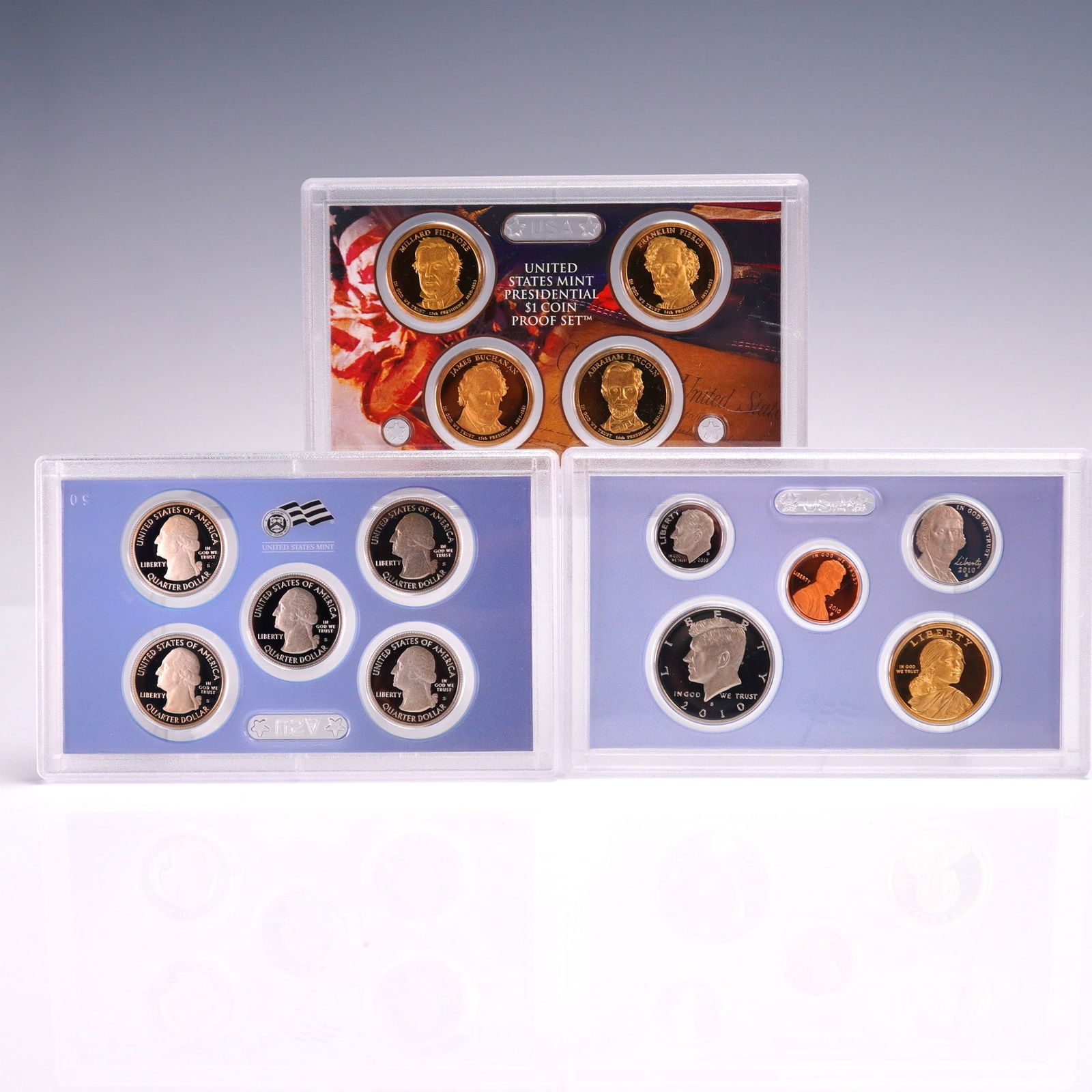 2010-S US Mint 14pc Proof Coin Set OGP (1 of 3)