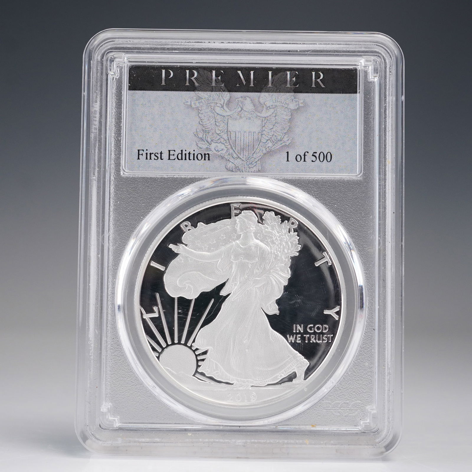 2019-S American Silver Eagle Type 1 Dollar PCGS Graded PR 70 DCAM (1 of 4)