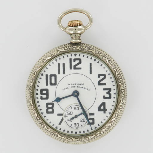 American Waltham Watch Vanguard Ls 16s 23 Jewel Pocket Watch