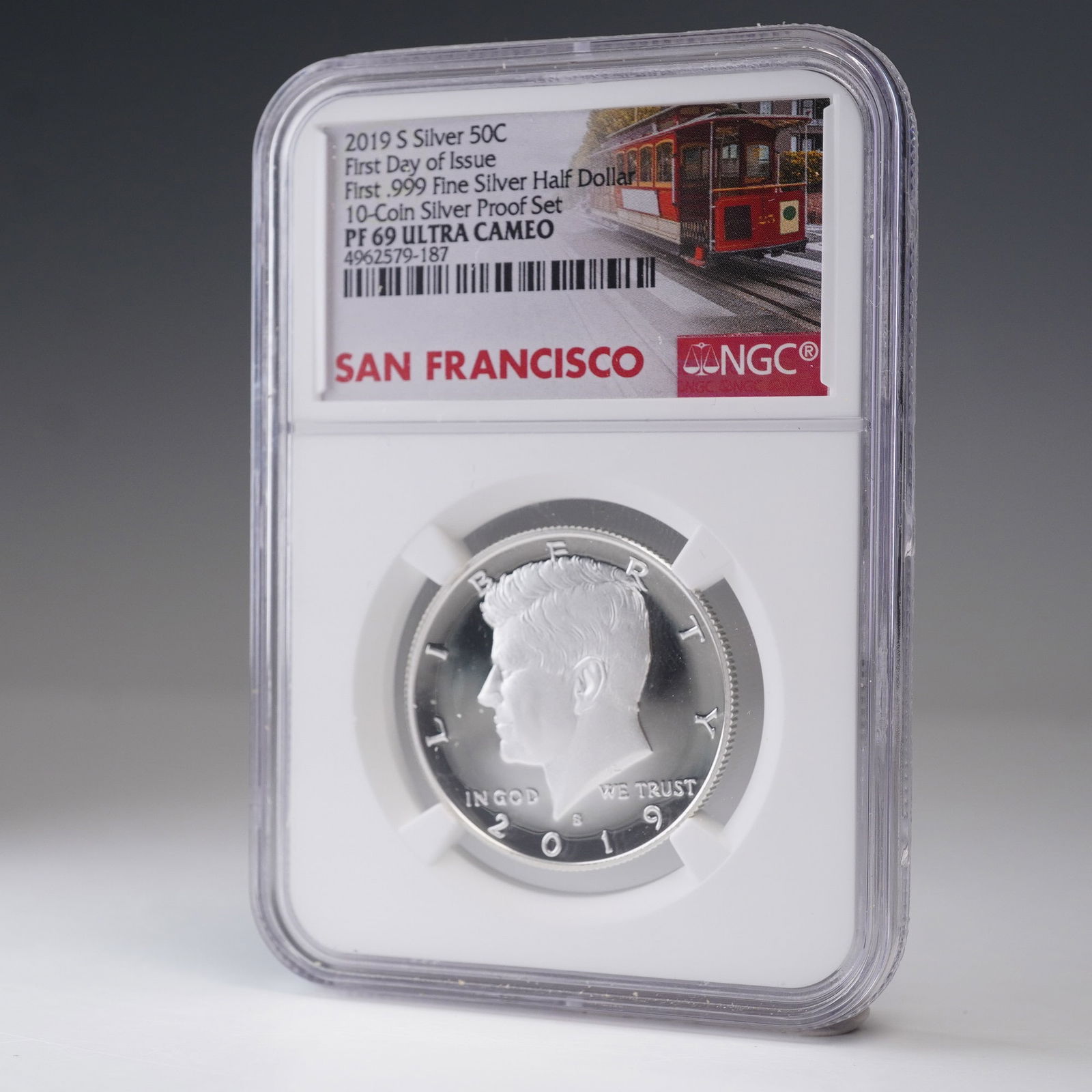 2019-S Kennedy Half Dollar Silver Dollar Coin NGC Graded PF 69 Ultra Cameo (1 of 4)