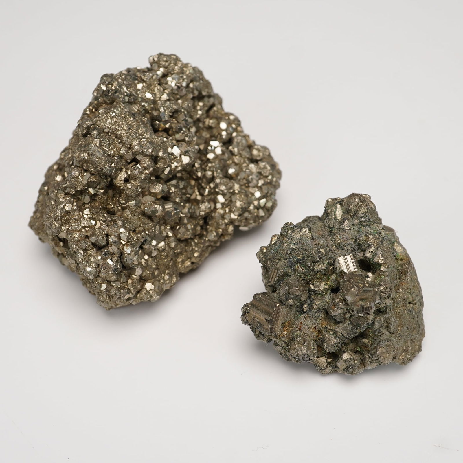 2pc Pyrite Cluster Minerals (1 of 4)