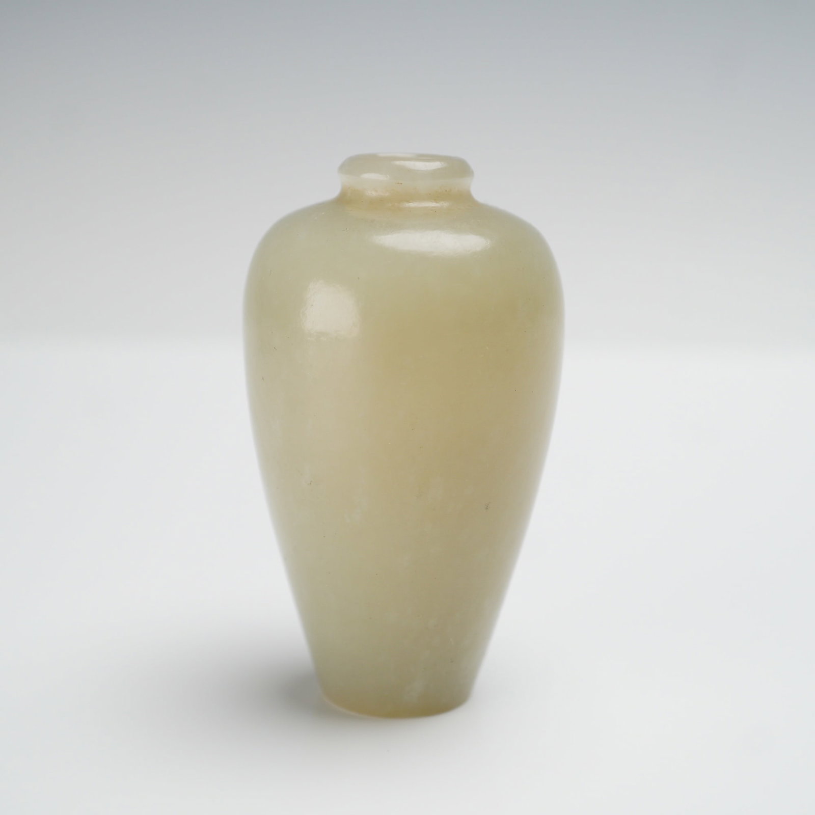 Miniature White Jade Vase (1 of 4)