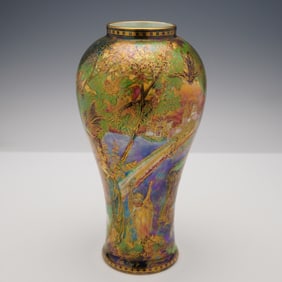 Wedgwood Fairyland Lustre Vase, Rainbow Z4968