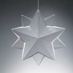 Tiffany & Co. Crystal Star Ornament