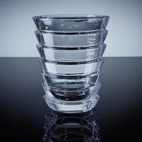 Baccarat Crystal Vase, Coco