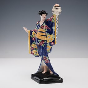 Goldscheider by Josef Lorenzl Japanese Woman Figurine