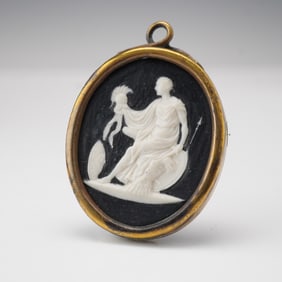19th Century Neoclassical Cameo Pendant