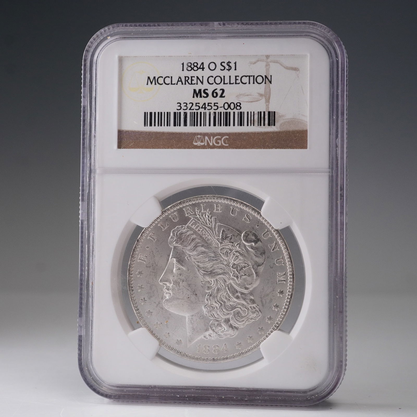 1884-O Morgan Silver Dollar NGC Graded MS 62 (1 of 4)