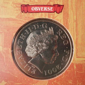 2001 Victorian Anniversary Crown Coin