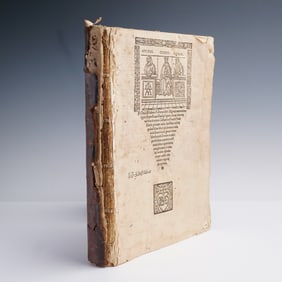 Rare 16th Century Ovid Fasti Printed Latin Edition w/ Commentaries