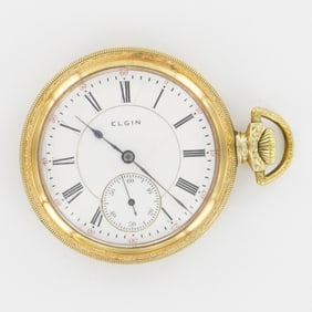 Elgin National Watch Co. G.M. Wheeler 16S Pocket Watch, Empress Sturdy Case