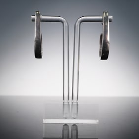 Tiffany & Co. Sterling Silver Hoop Earrings