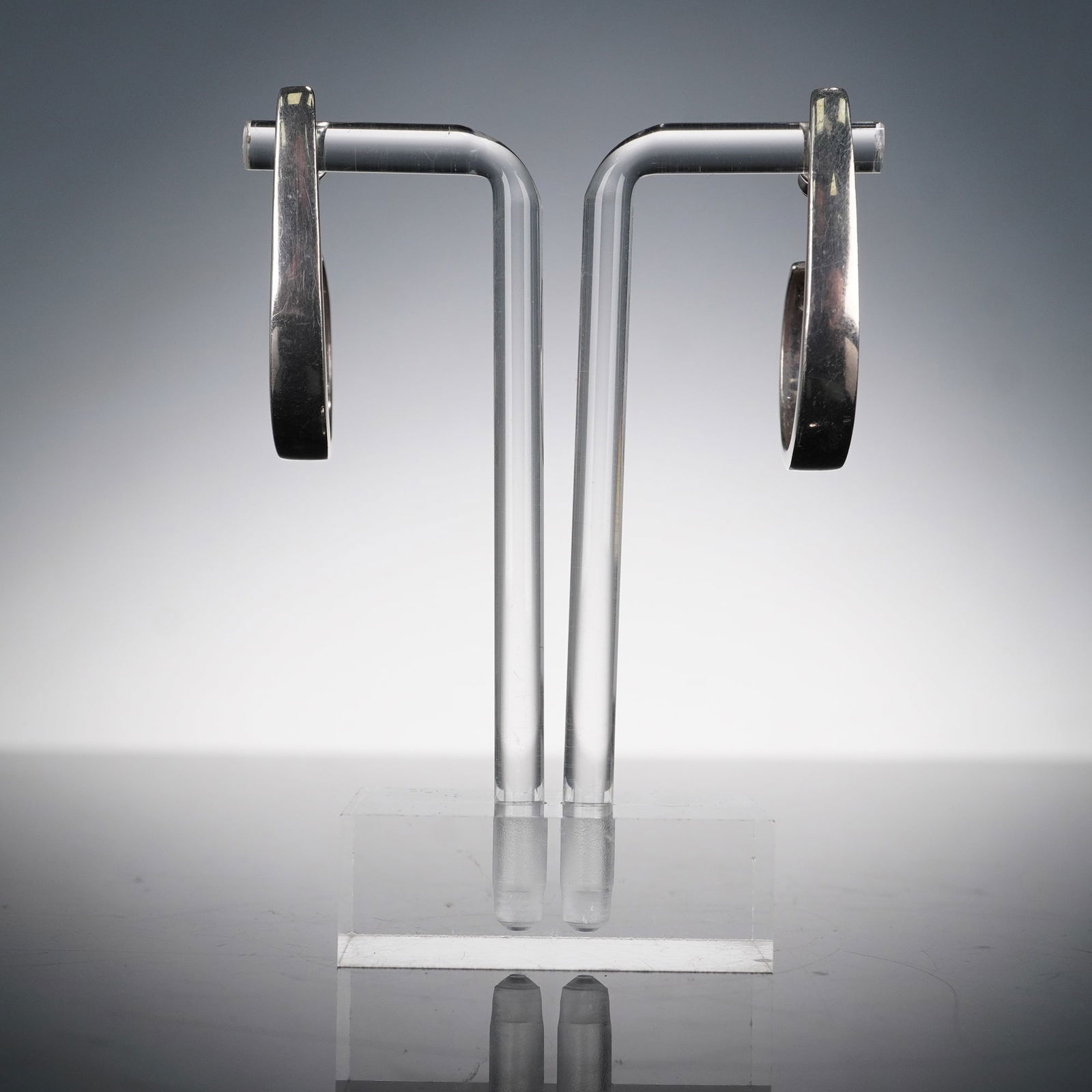 Tiffany & Co. Sterling Silver Hoop Earrings (1 of 7)