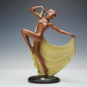Goldscheider by Josef Lorenzl Figurine, Adagio