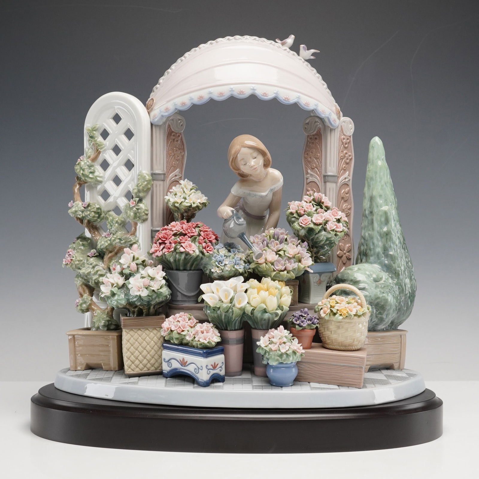 Lladro Hawaiian Dancer # 1478 Porcelain Figurine