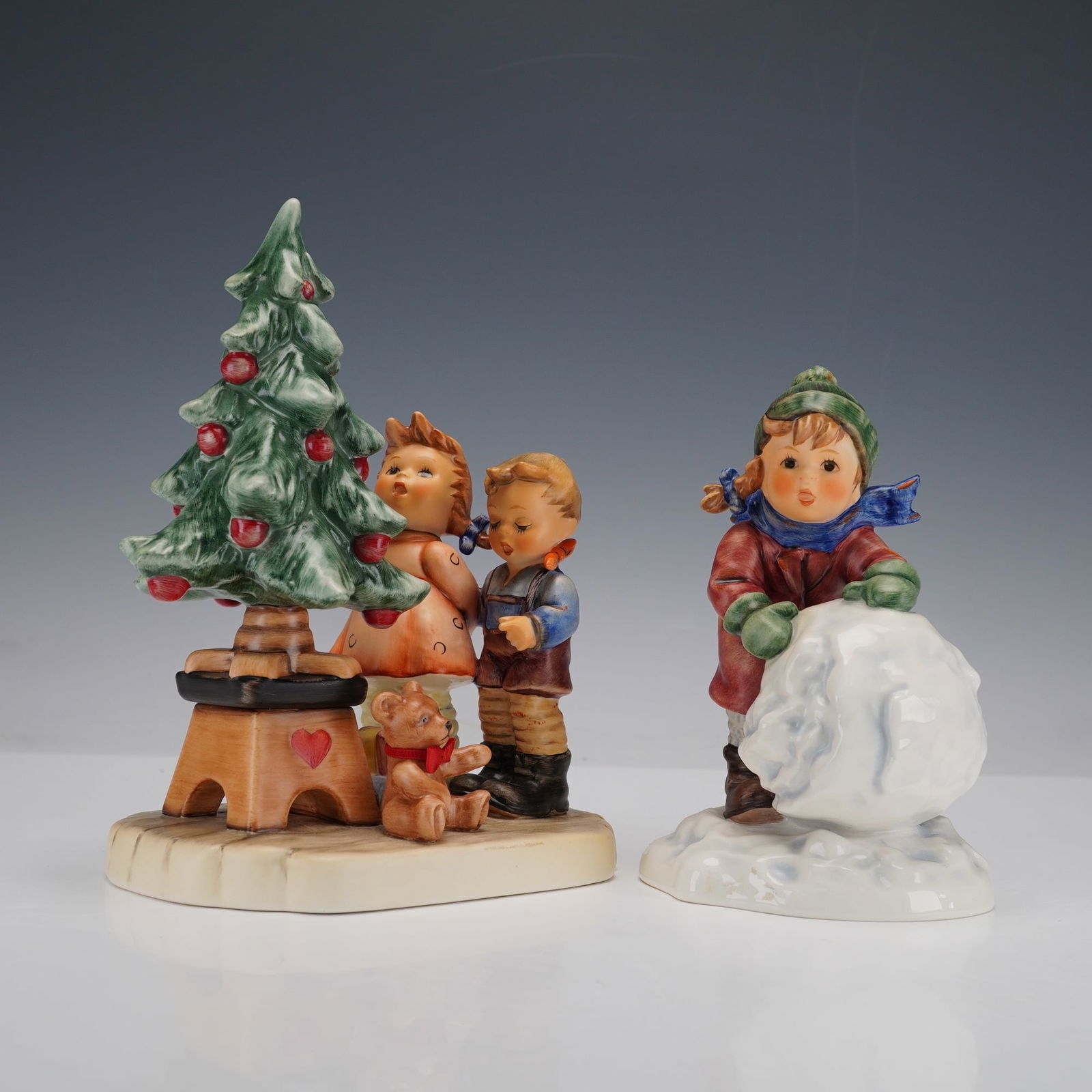 2pc Goebel Hummel Figurines, Wonder of Christmas & First Snow (1 of 3)