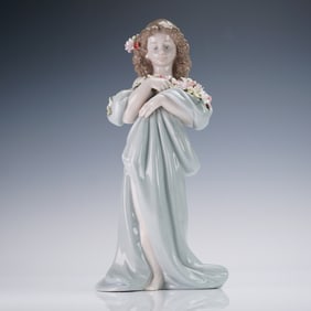 Lladro Porcelain Figurine, Petals of Love 6346