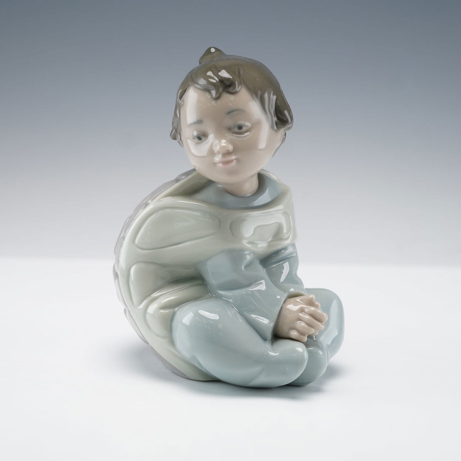Nao by Lladro Porcelain Figurine, My Little Turtle Baby (1 of 3)