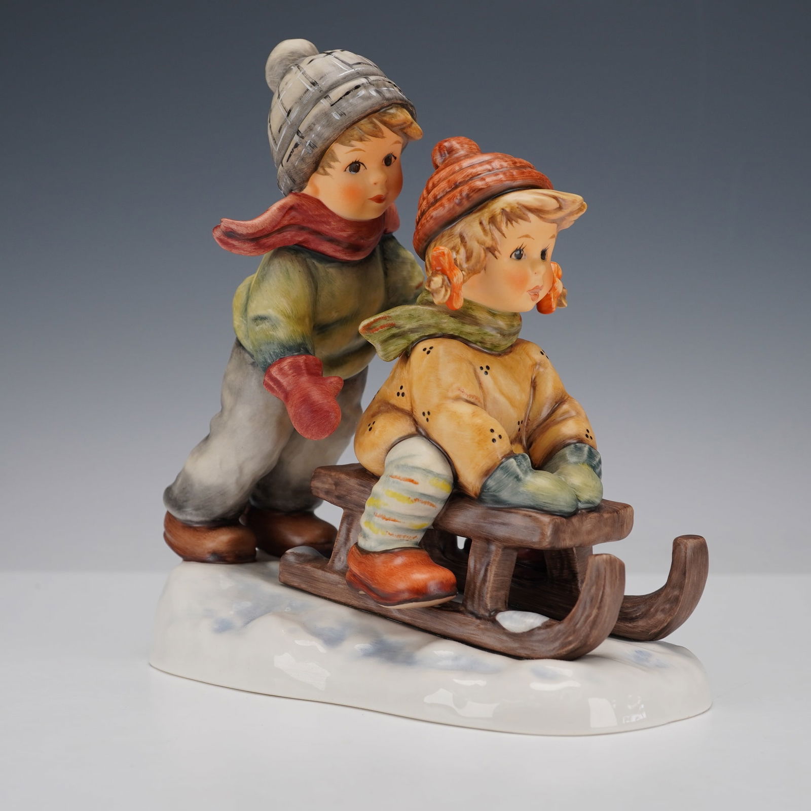 Goebel Hummel Figurine, Making New Friends (1 of 3)