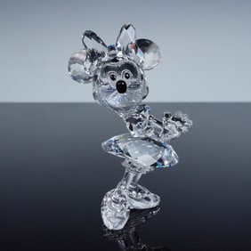 Swarovski Crystal Figurine, Minnie Mouse