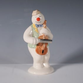 Royal Doulton "Cellist Snowman" Figurine DS17