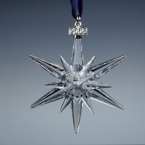 Swarovski Crystal 2005 Christmas Ornament