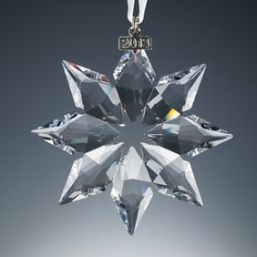 Swarovski Crystal 2013 Christmas Ornament