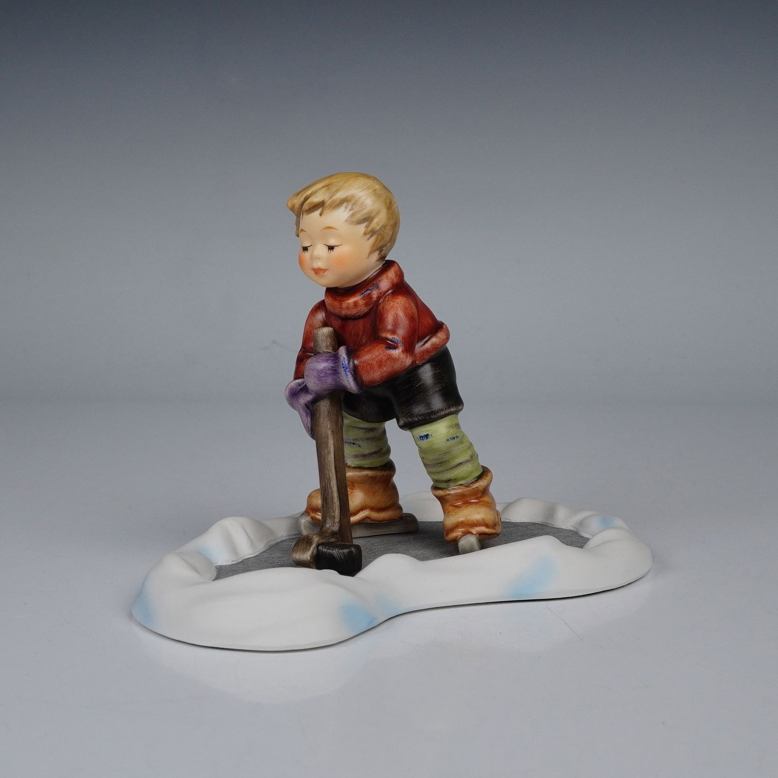 Goebel Hummel Porcelain Figurine, Let's Take to the Ice (1 of 6)