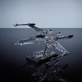 Swarovski Star Wars Disney Crystal Figurine, X-Wing Starfighter