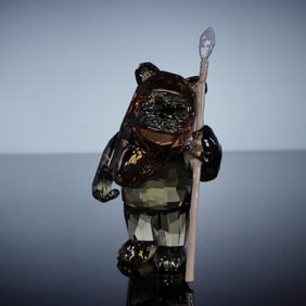 Swarovski Star Wars Disney Crystal Figurine, Ewok Wicket