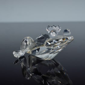 Swarovski Crystal Figurine, Frog Prince 010010