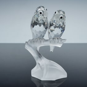 Swarovski Crystal Figurine, Togetherness, The Lovebirds 013560