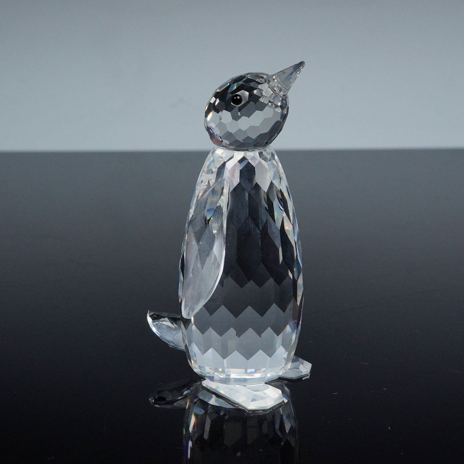 Swarovski Silver Crystal Figurine, Large Penguin (1 of 6)