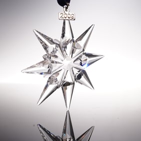 Swarovski Crystal 2009 Christmas Ornament