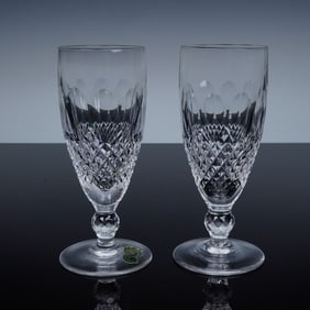 2pc Waterford Crystal Colleen Short Stem Goblets
