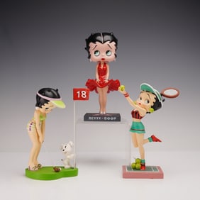 3pc Westland Giftware & Funko Betty Boop Figurines