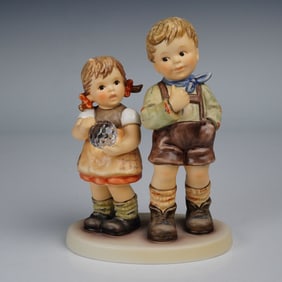 Goebel Hummel Figurine, She Caught It!