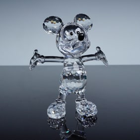 Swarovski Crystal Figurine, Mickey Mouse