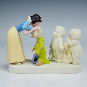 Department 56 Snowbabies Figurine, One by One She Kissed Them All