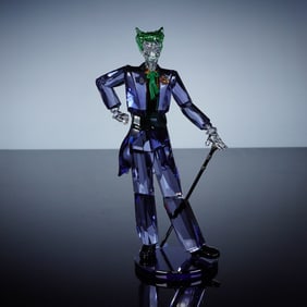 Swarovski Crystal DC Comics Figurine, The Joker