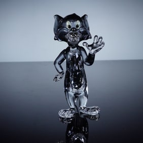 Swarovski Crystal Tom & Jerry Figurine, Tom the Cat