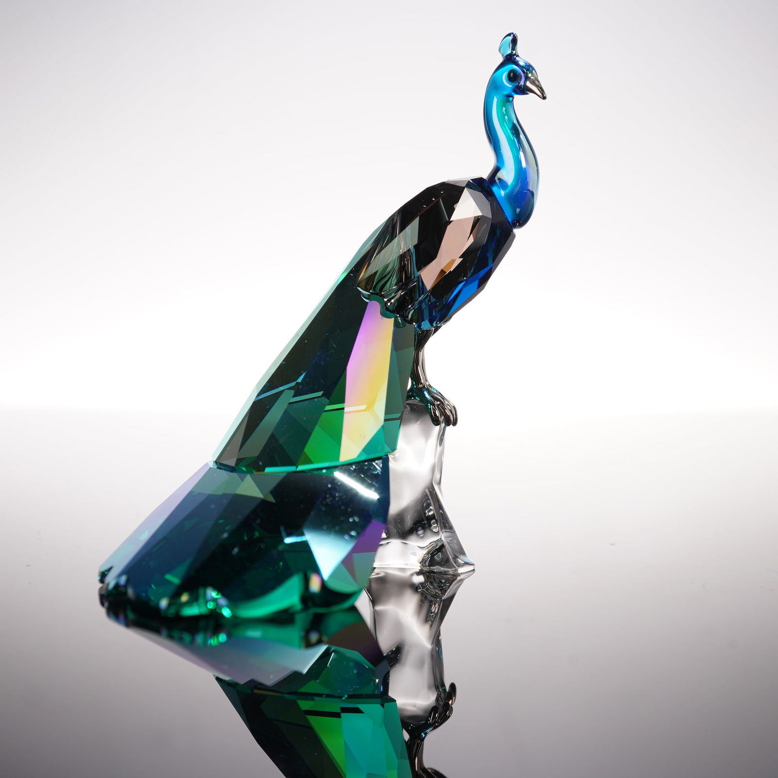 Swarovski Crystal SCS Loyalty Figurine, 2013 Peacock (1 of 6)
